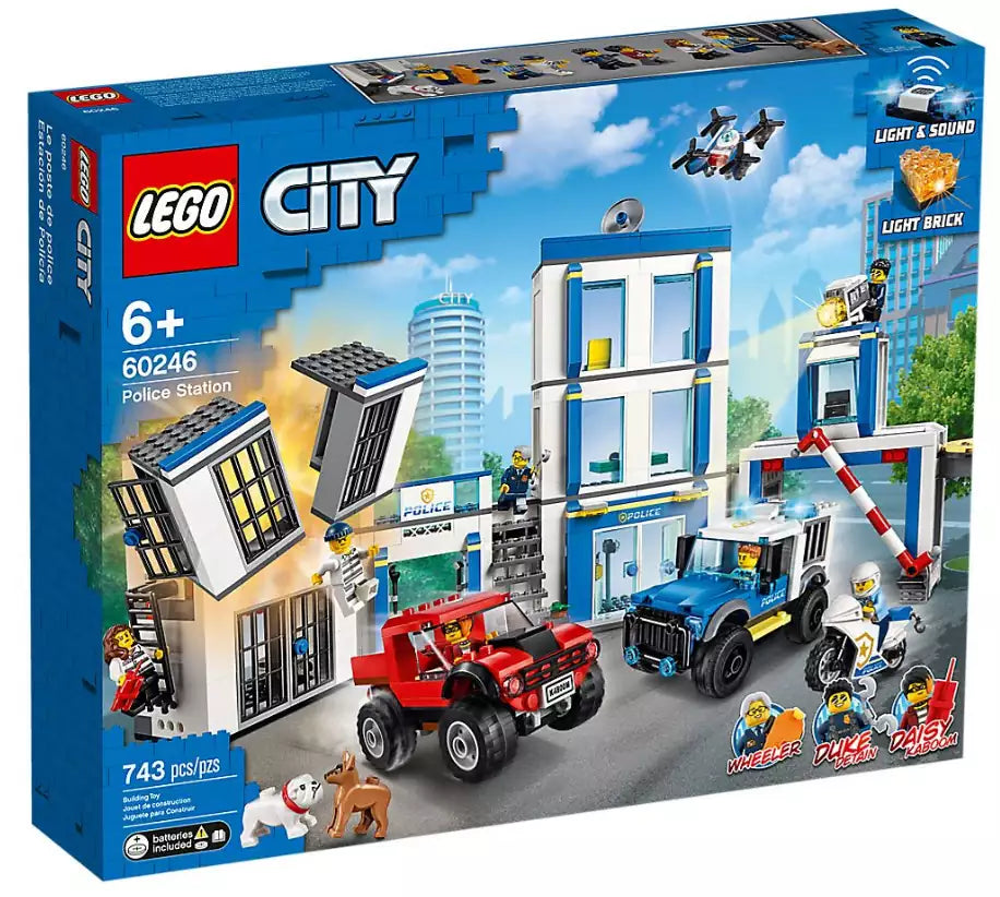 Verpackung: LEGO City 60246 Polizeistation