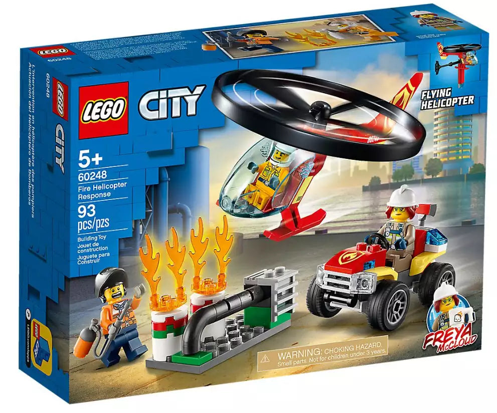 Verpackung: LEGO City 60248 Einsatz mit dem Feuerwehrhubschrauber