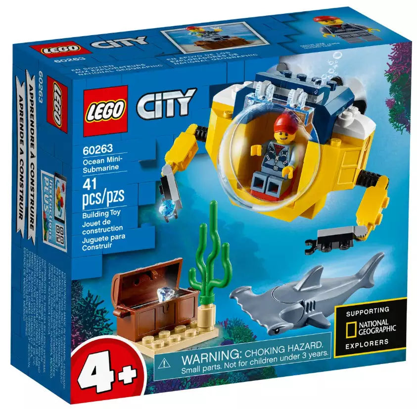 Verpackung: LEGO City 60263 Mini-U-Boot für Meeresforscher
