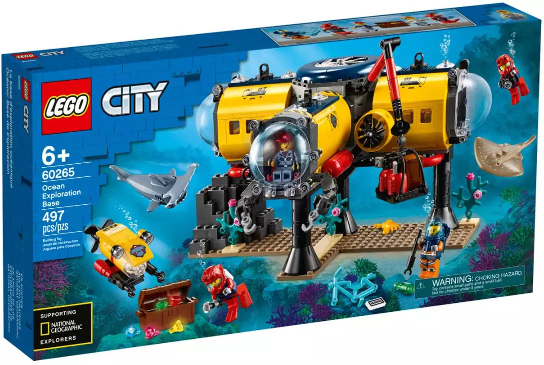 Verpackung: LEGO City 60265 Meeresforschungsbasis
