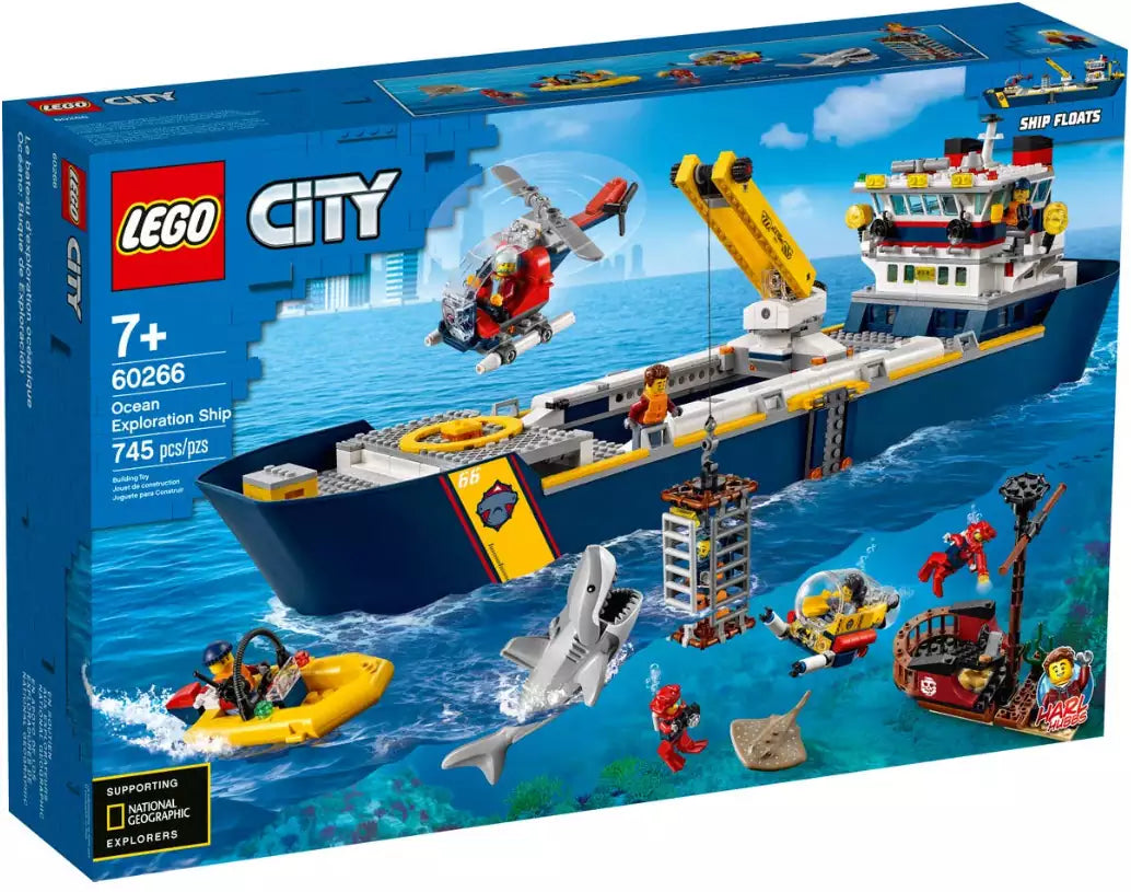 Verpackung: LEGO City 60266 Meeresforschungsschiff