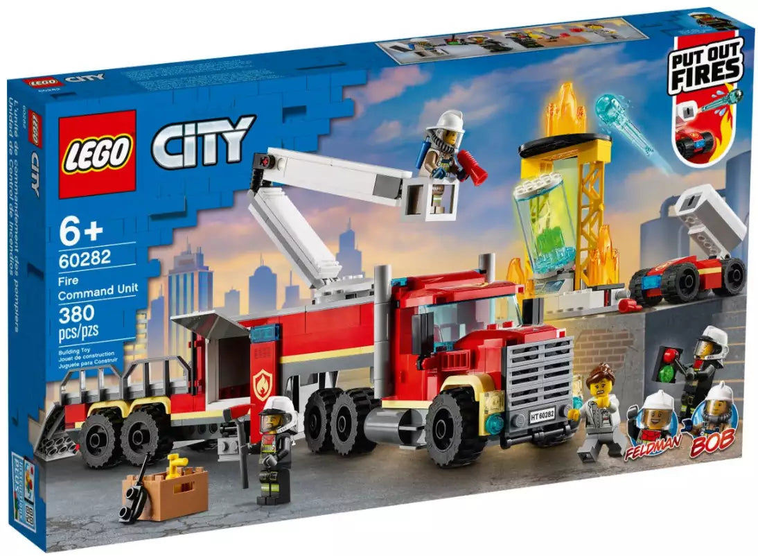 Verpackung: LEGO City 60282 Mobile Feuerwehreinsatzzentrale