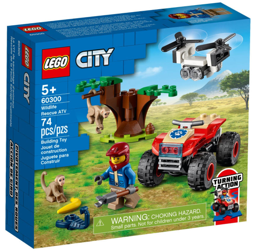Verpackung: LEGO City 60300 Tierrettungs-Quad