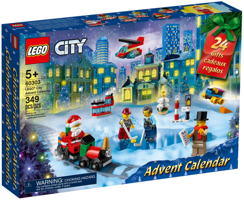 Verpackung: LEGO City 60303 Adventskalender 2021