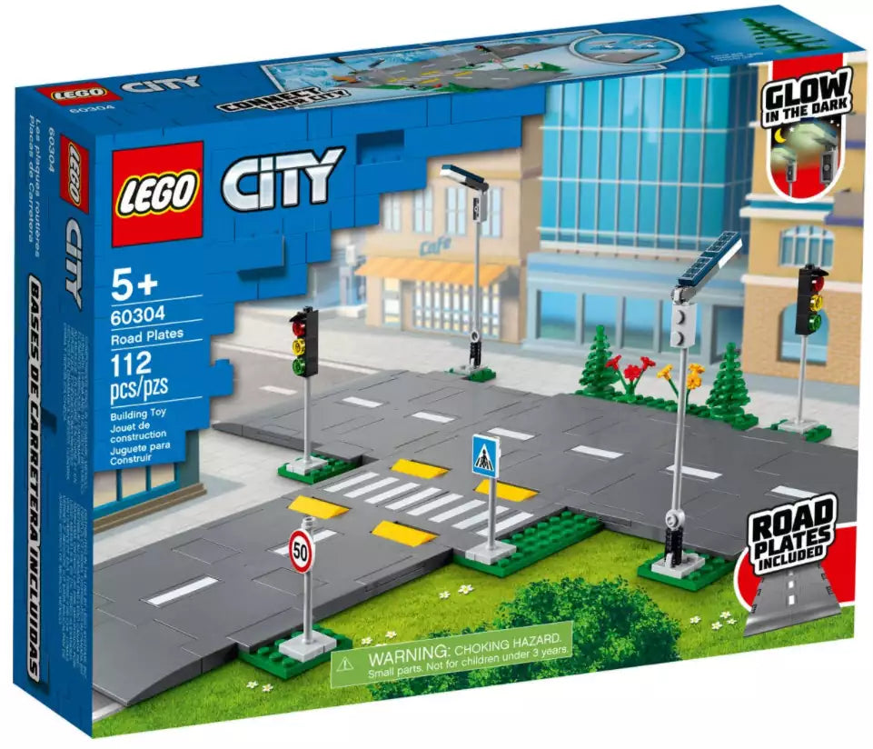 Verpackung: LEGO City 60304 Straßenkreuzung mit Ampeln