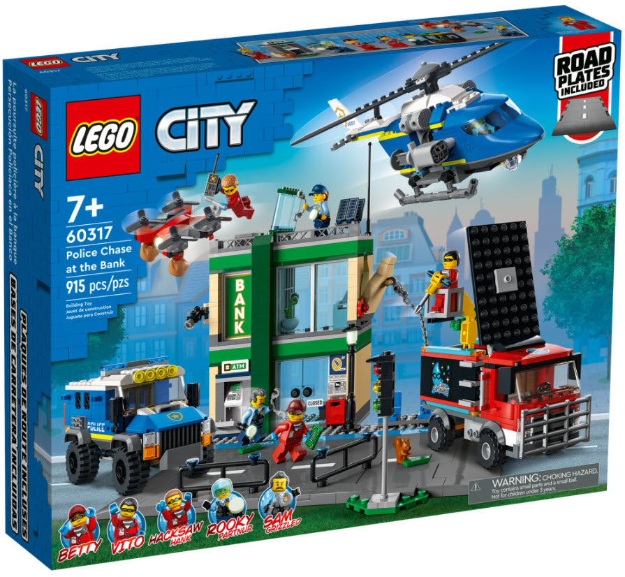 Verpackung: LEGO City 60317 Banküberfall mit Verfolgungsjagd