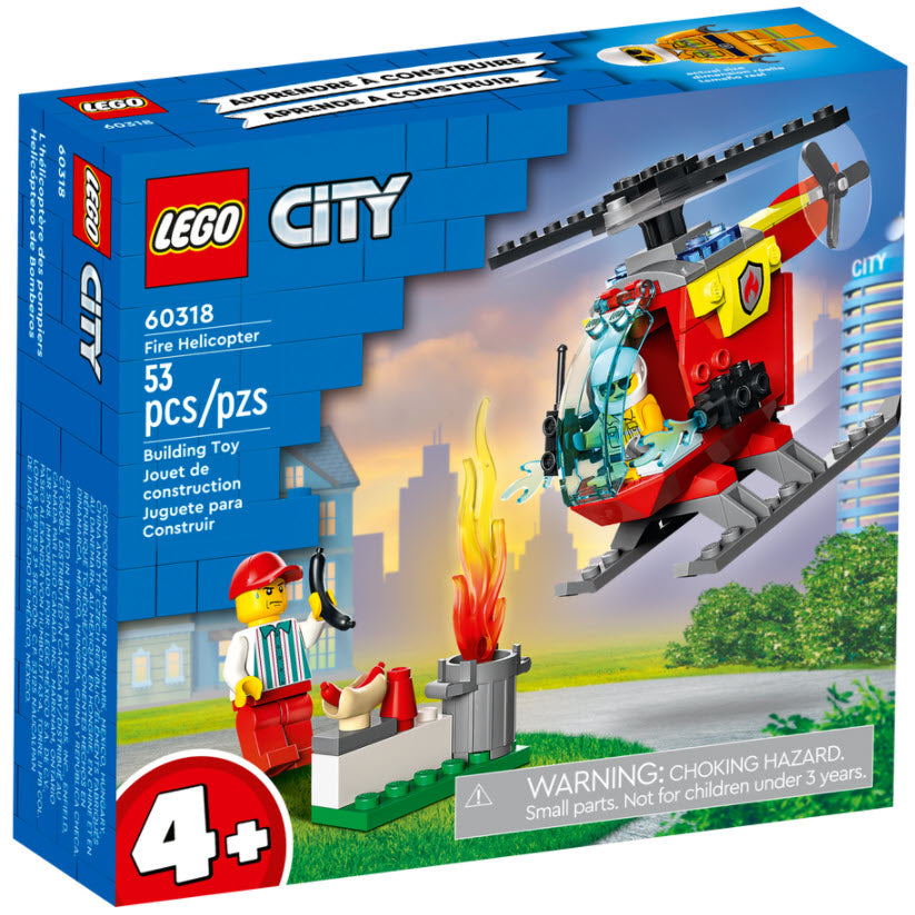 Verpackung: LEGO City 60318 Feuerwehrhubschrauber