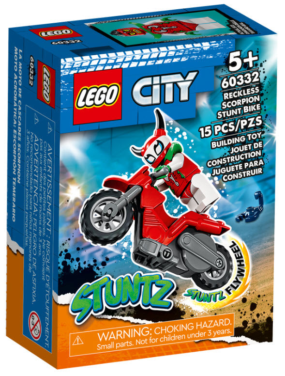 Verpackung: LEGO City 60332 Skorpion-Stuntbike