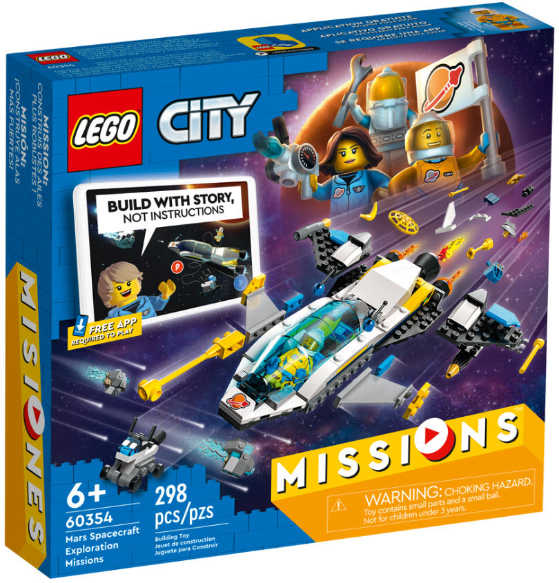 Verpackung: LEGO City 60354 Erkundungsmissionen im Weltraum