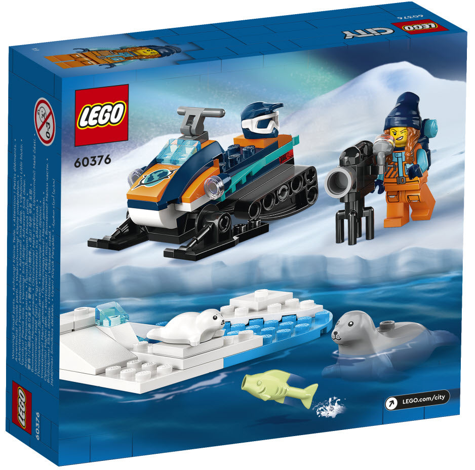 Verpackung: LEGO City 60376 Arktis-Schneemobil