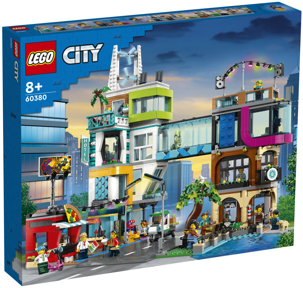 Verpackung: LEGO City 60380 Stadtzentrum