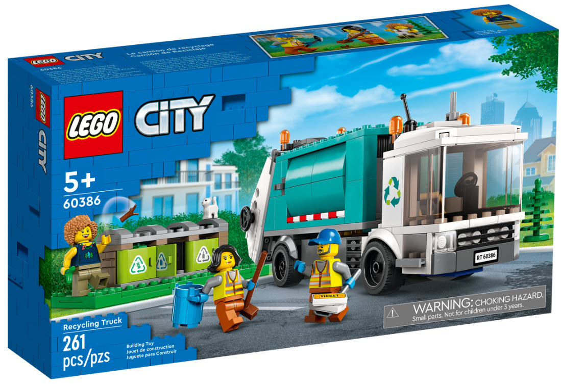 Verpackung: LEGO City 60386 Müllabfuhr