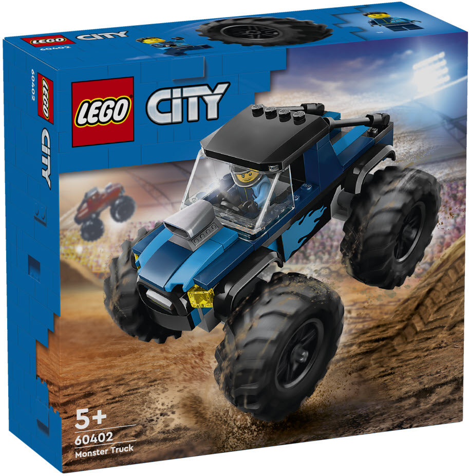 Verpackung: LEGO City 60402 Blauer Monstertruck
