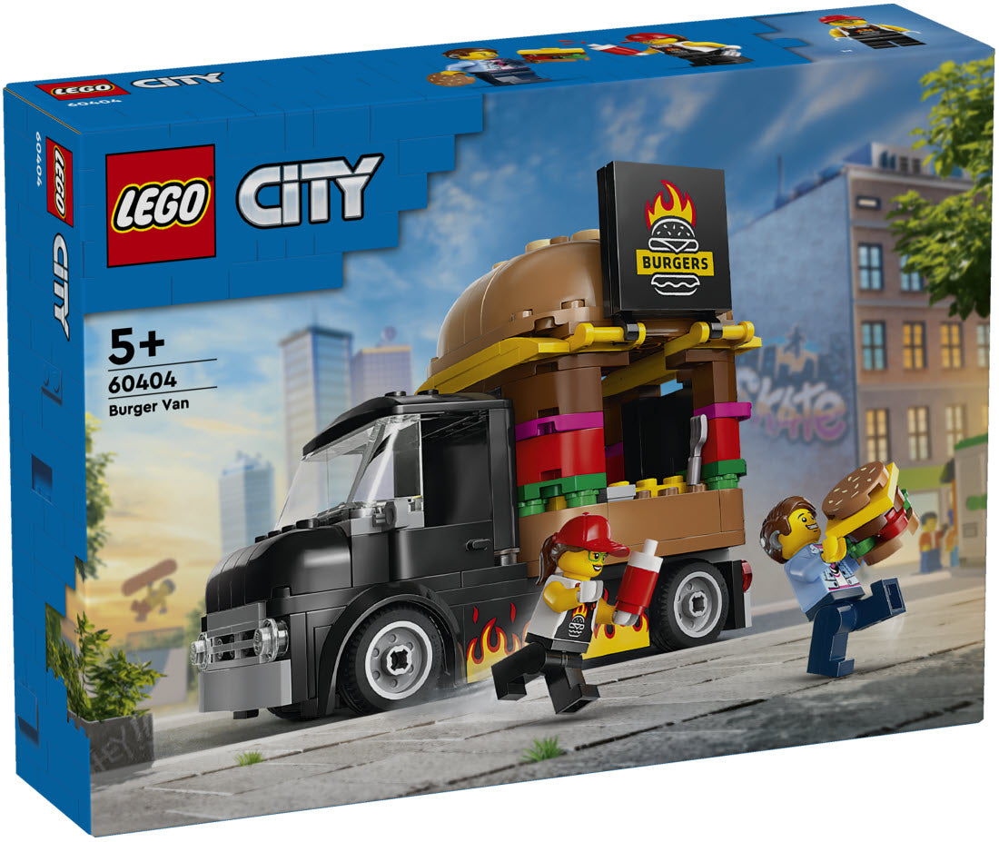 Verpackung: LEGO City 60404 Burger-Truck