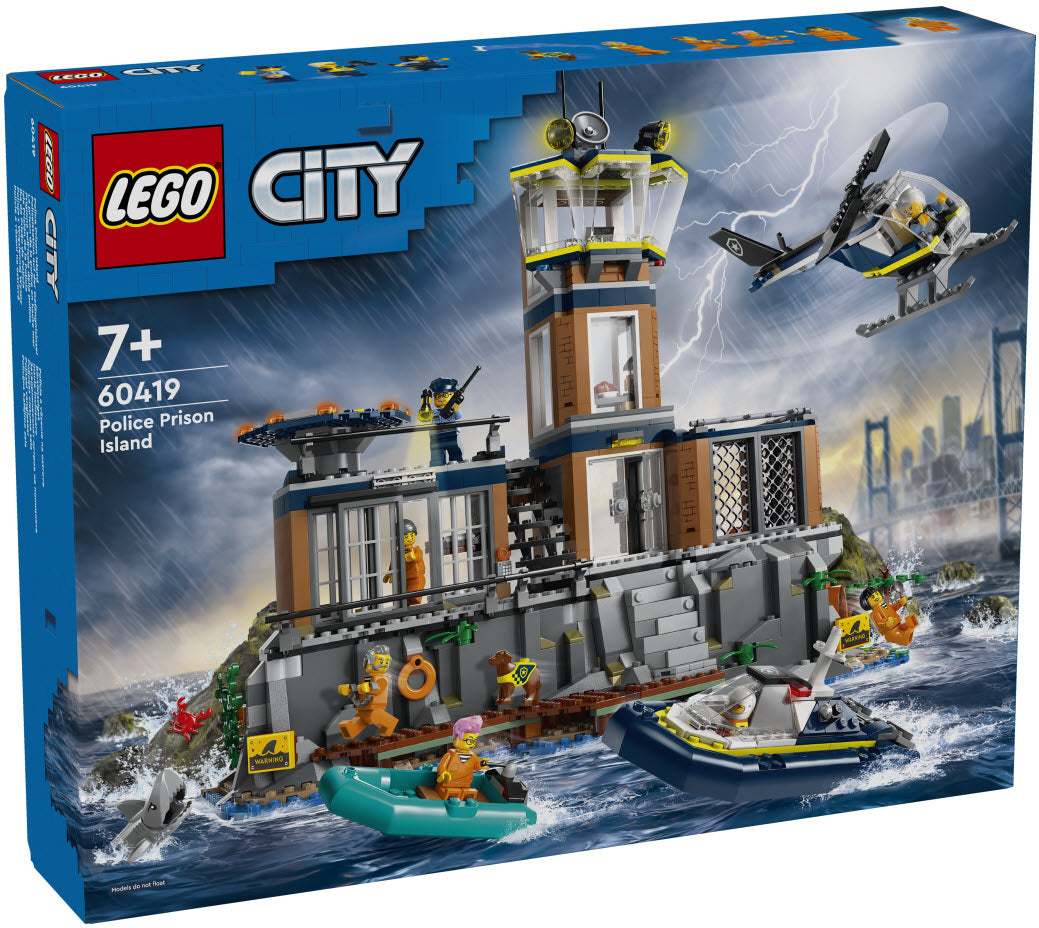 Verpackung: LEGO City 60419 Polizeistation auf der Gefängnisinsel