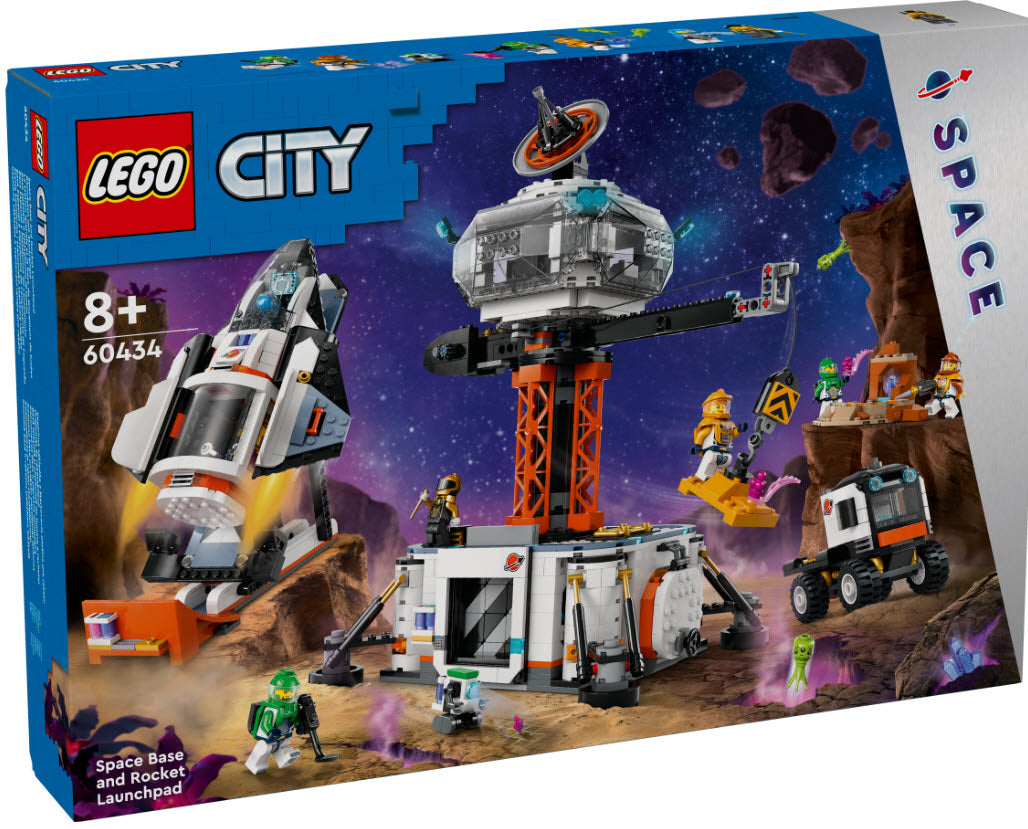 Verpackung: LEGO City 60434 Raumbasis mit Startrampe