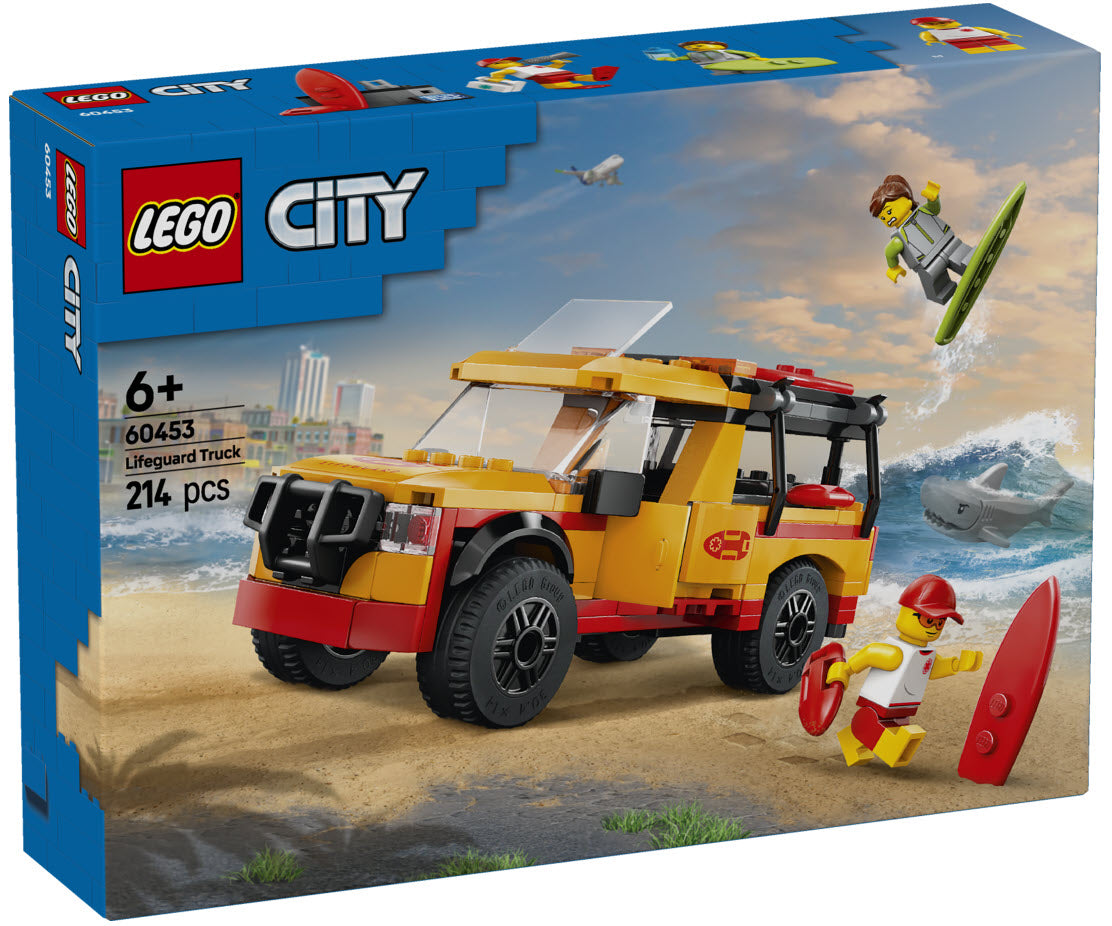 Verpackung: LEGO City 60453 Einsatzfahrzeug der Rettungsschwimmer