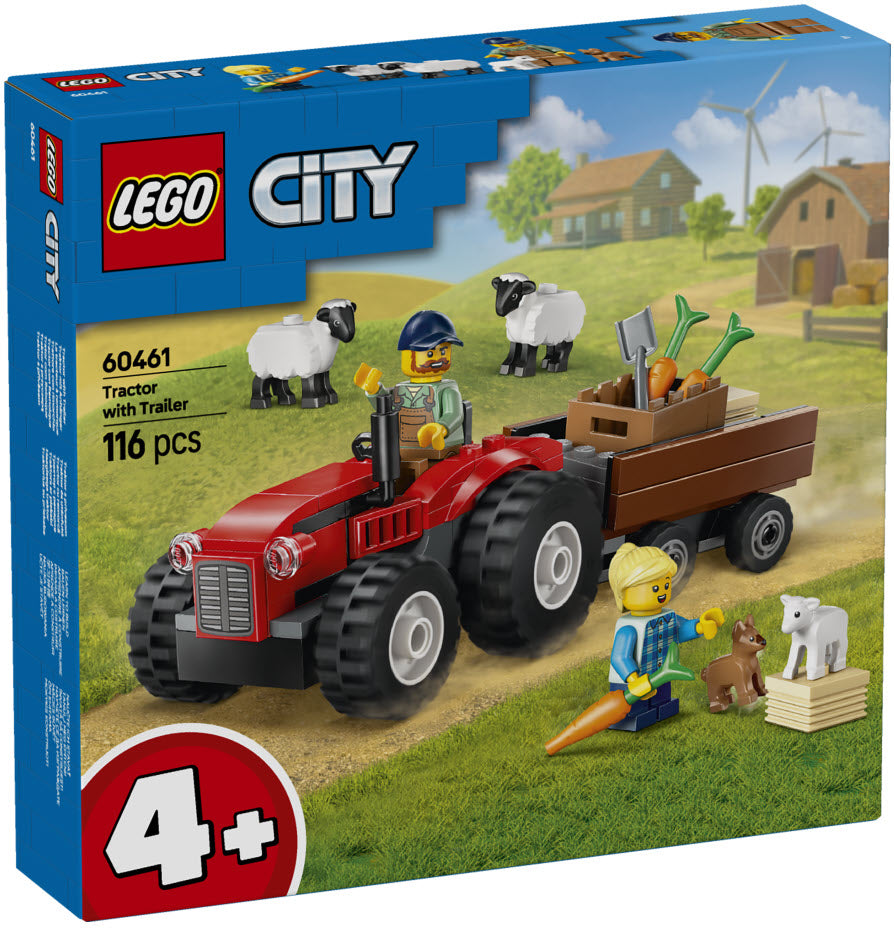 Verpackung: LEGO City 60461 Traktor mit Anhänger