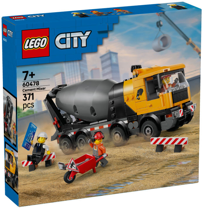 Verpackung: LEGO City 60478 Betonmischer