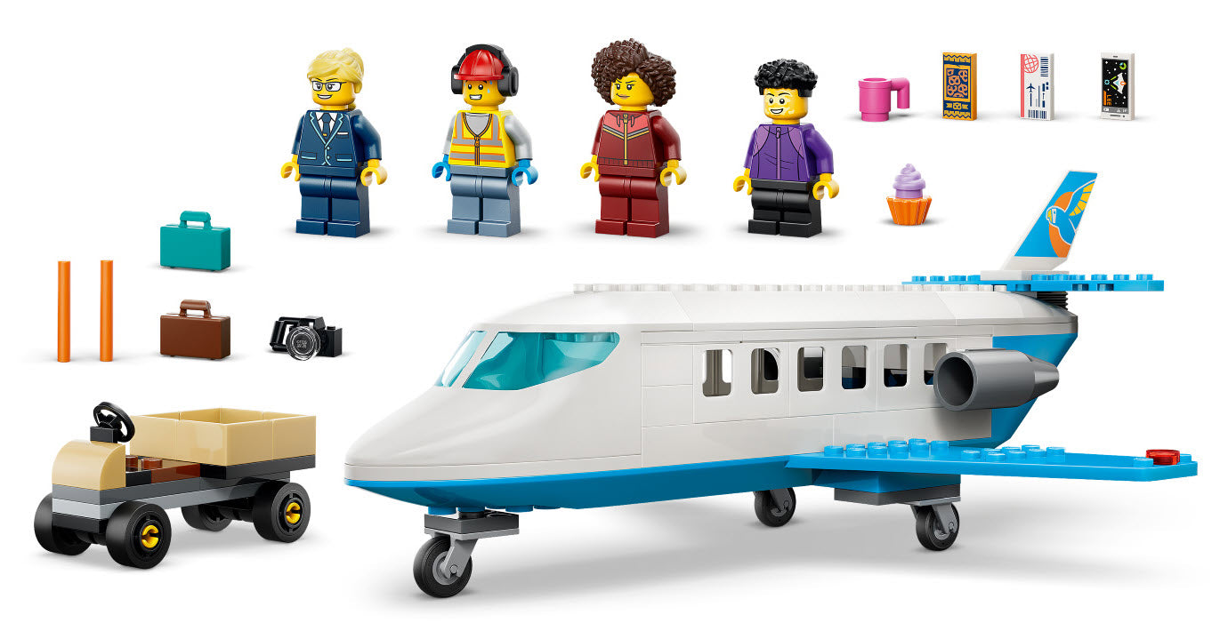 Detail 1: LEGO City 60492 Passagierjet
