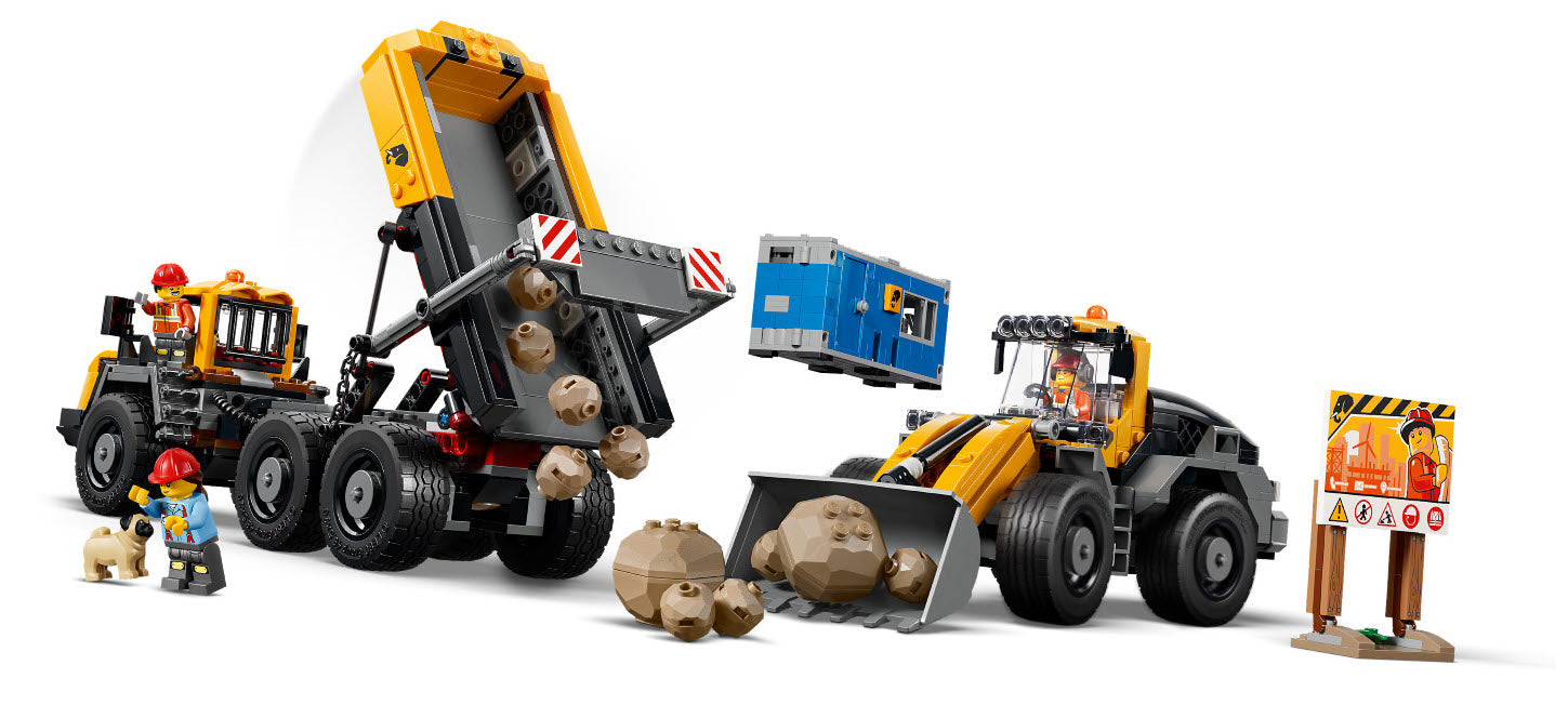Detail 1: LEGO City 60494 Kipplaster und Schaufellader