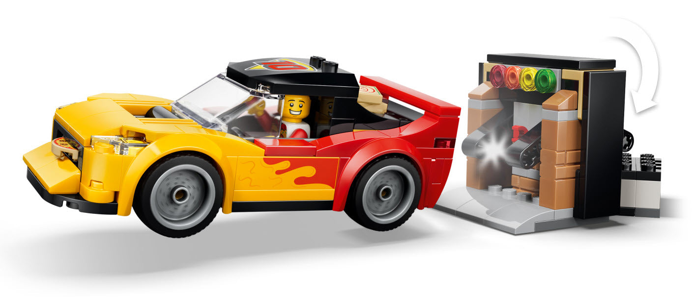 Detail 1: LEGO City 60496 Pizza-Liefererlebnis mit Fahrzeugen