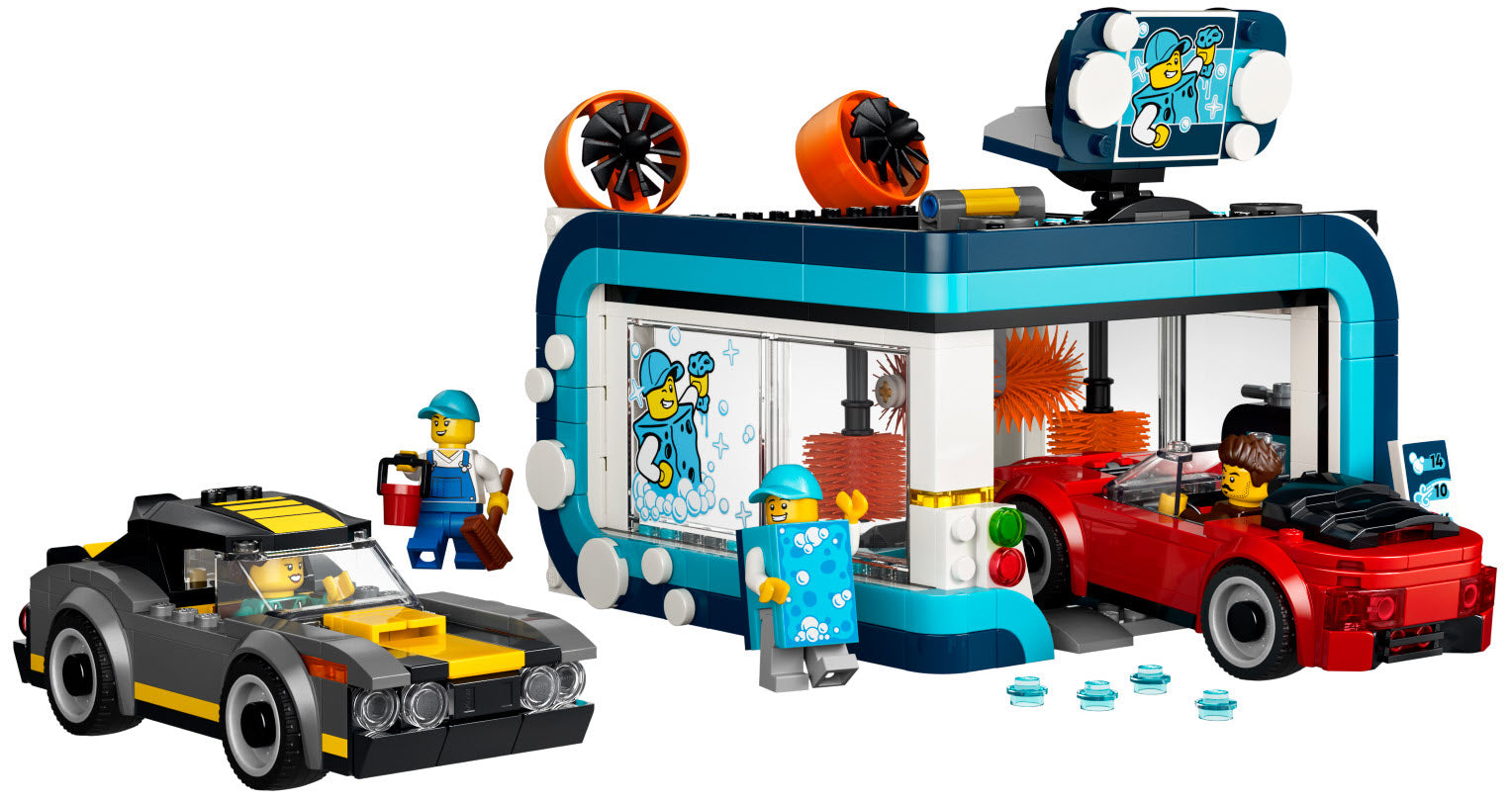 Inhalt: LEGO City 60497 Waschstraße