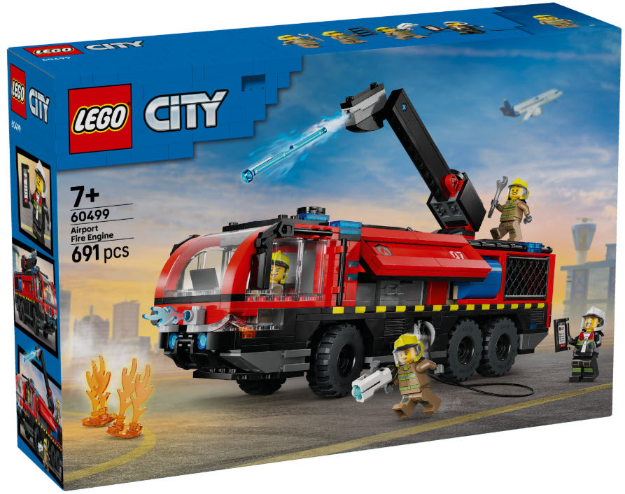Verpackung: LEGO City 60499 Flughafenlöschfahrzeug