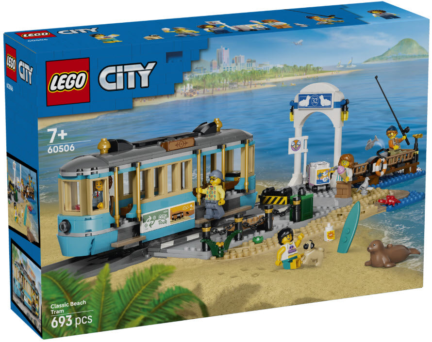 Verpackung: LEGO City 60506 Klassische Strandstraßenbahn