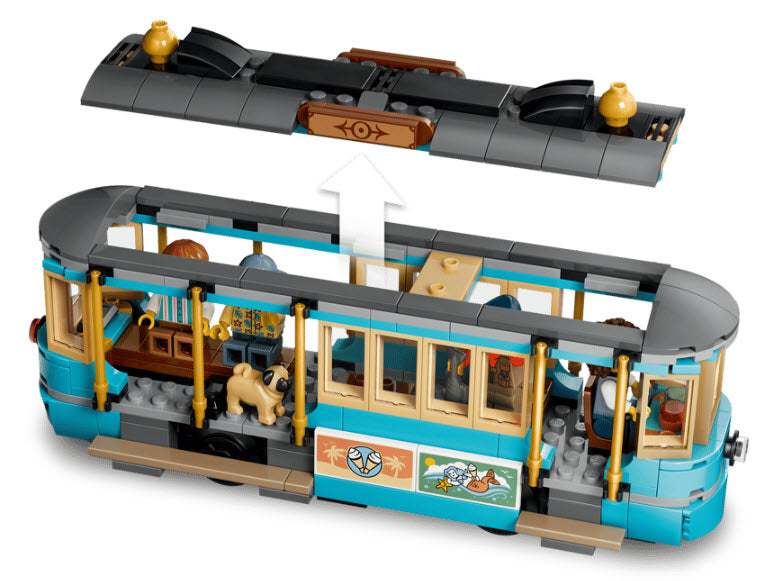 Detail 1: LEGO City 60506 Klassische Strandstraßenbahn