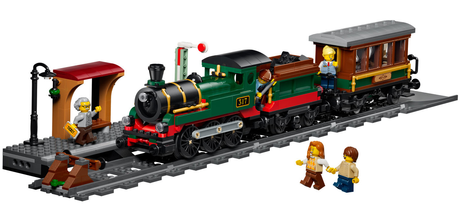Inhalt: LEGO City 60511 Klassischer Dampfzug