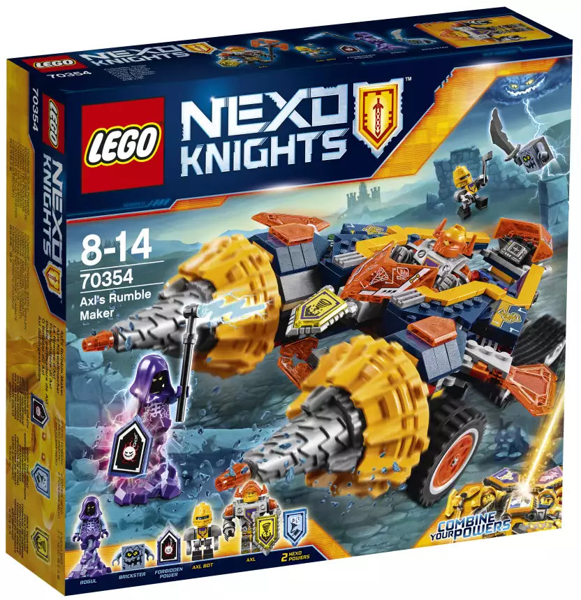 Verpackung: LEGO Nexo Knights 70354 Axls Krawallmacher