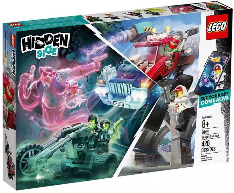 Verpackung: LEGO Hidden Side 70421 El Fuegos Stunt-Truck