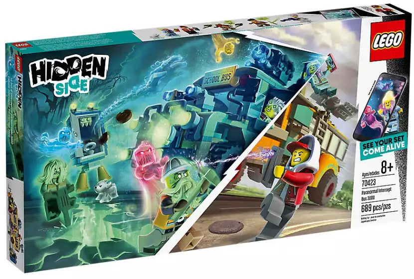 Verpackung: LEGO Hidden Side 70423 Spezialbus Geisterschreck 3000