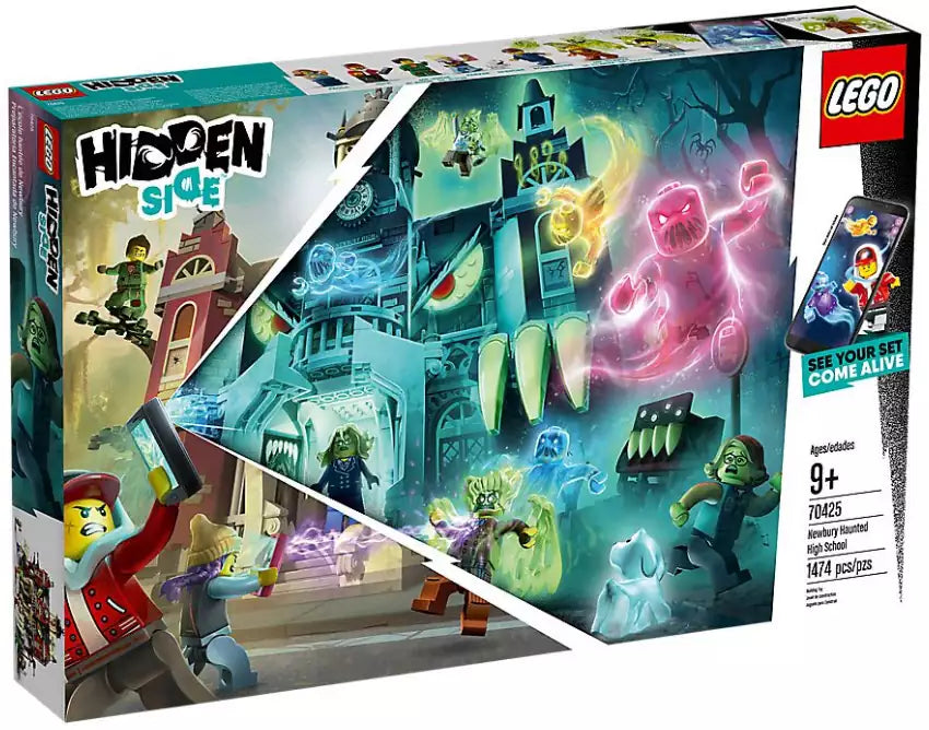 Verpackung: LEGO Hidden Side 70425 Newbury´s spukende Schule