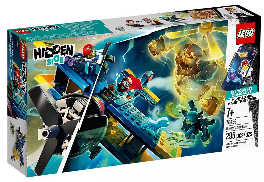 Verpackung: LEGO Hidden Side 70429 El Fuegos Stunt-Flugzeug