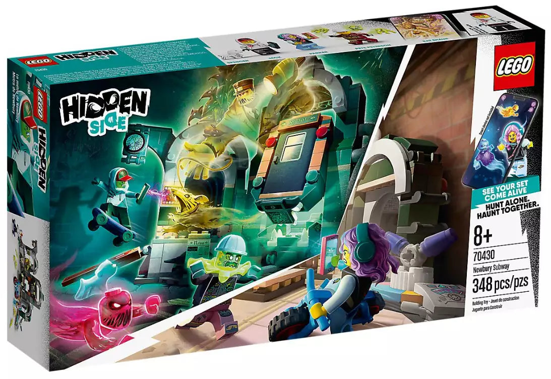 Verpackung: LEGO Hidden Side 70430 Newbury U-Bahn-Station