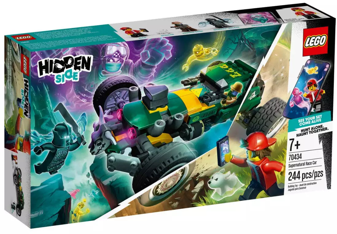 Verpackung: LEGO Hidden Side 70434 Übernatürlicher Rennwagen