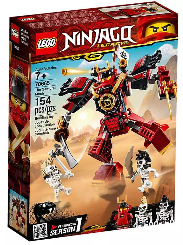 Verpackung: LEGO Ninjago 70665 Samurai-Roboter