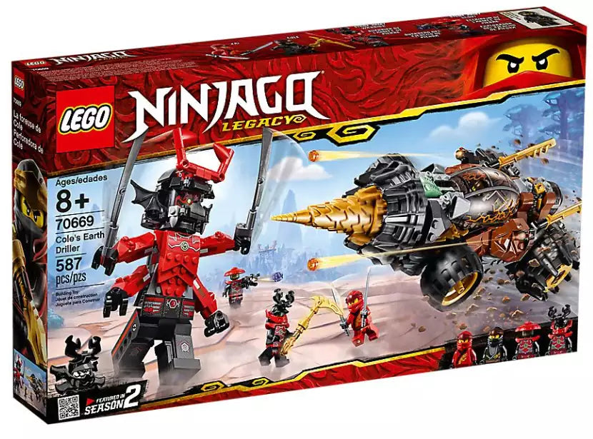 Verpackung: LEGO Ninjago 70669 Coles Powerbohrer