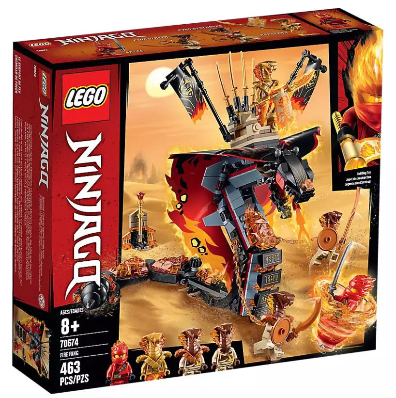 Verpackung: LEGO Ninjago 70674 Feuerschlange