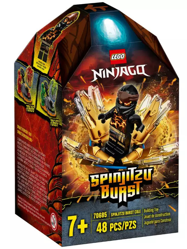 Verpackung: LEGO Ninjago 70685 Coles Spinjitzu-Kreisel