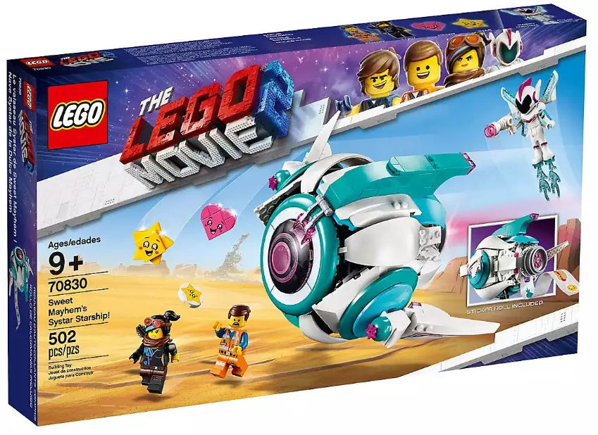 Verpackung: LEGO MOVIE 2 70830 Sweet Mischmaschs Systar Raumschiff