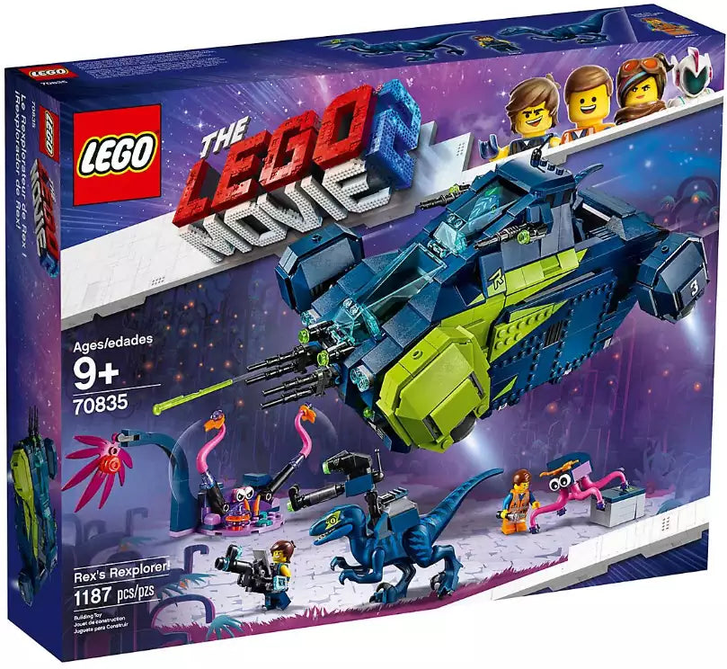 Verpackung: LEGO MOVIE 2 70835 Der Rexplorer von Rex!