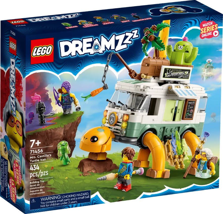 Verpackung: LEGO DREAMZzz 71456 Mrs. Castillos Schildkrötenbus