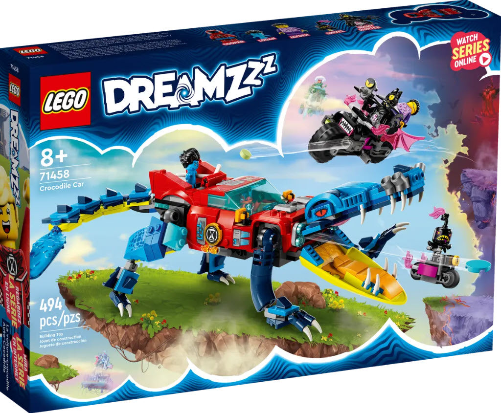 Verpackung: LEGO DREAMZzz 71458 Krokodilauto