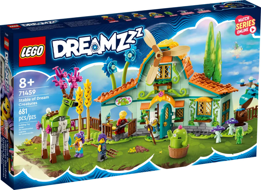 Verpackung: LEGO DREAMZzz 71459 Stall der Traumwesen