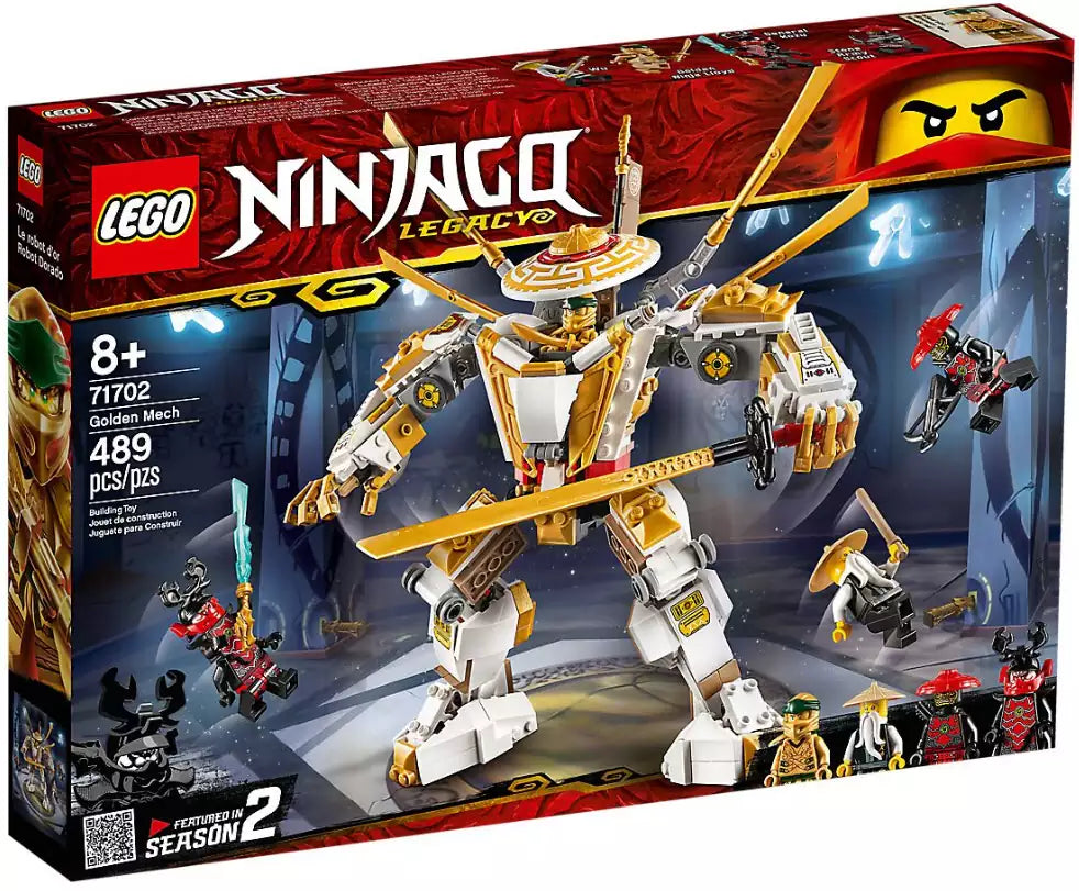 Verpackung: LEGO Ninjago 71702 Goldener Mech