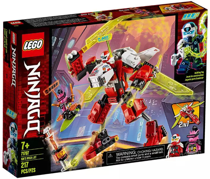 Verpackung: LEGO Ninjago 71707 Kais Mech Jet