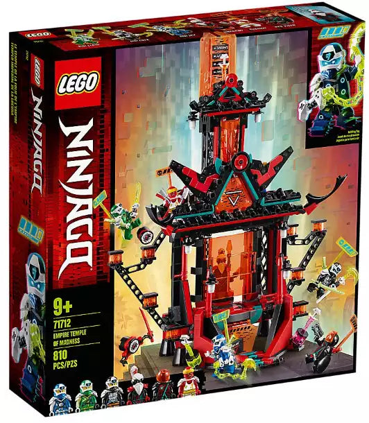Verpackung: LEGO Ninjago 71712 Tempel des Unsinns